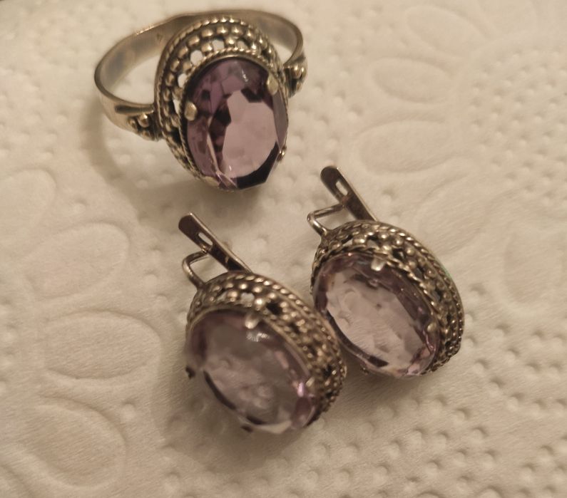 Продаю комплект, советского времени,875 пробы