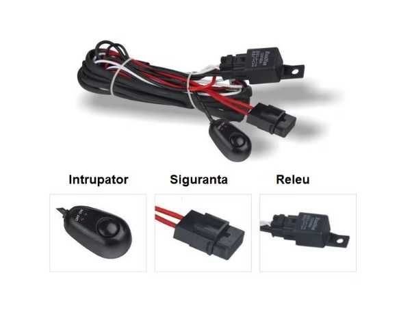 led bar cu cablaj prinderi si braket numar