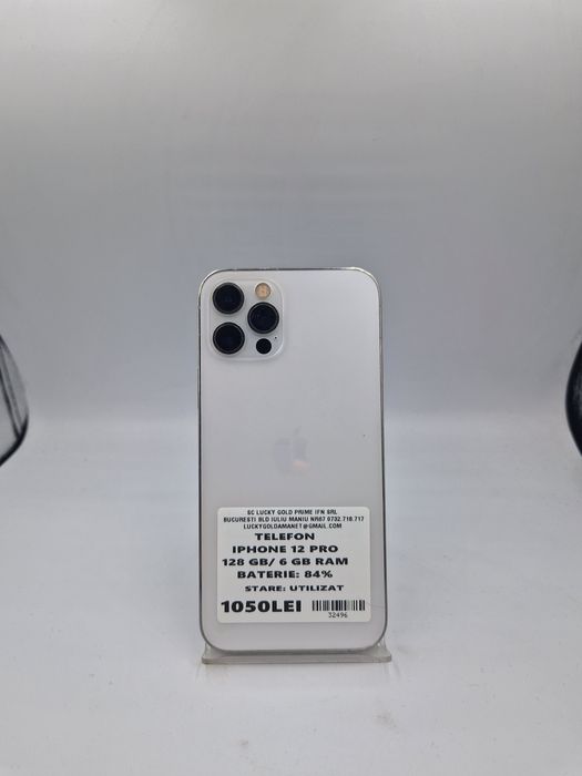 IPHONE 12 PRO 128 GB / 84 % BATERIE GARANTIE ! #32496