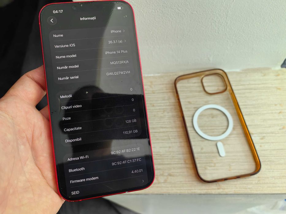 Iphone 14 Plus  * accept schimburi
