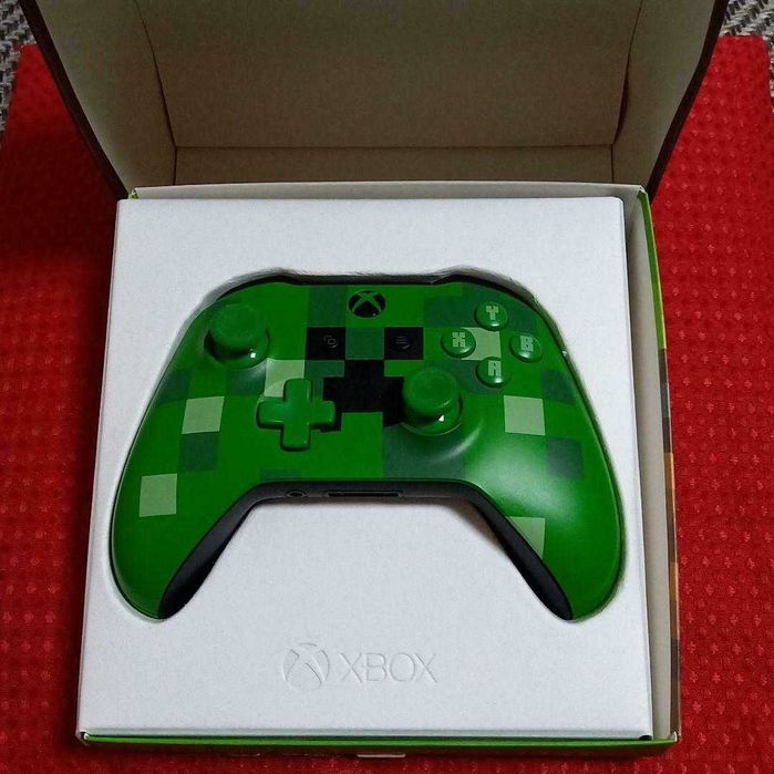Контролер джойстик Xbox One Controller Minecraft Creeper Limited Edion