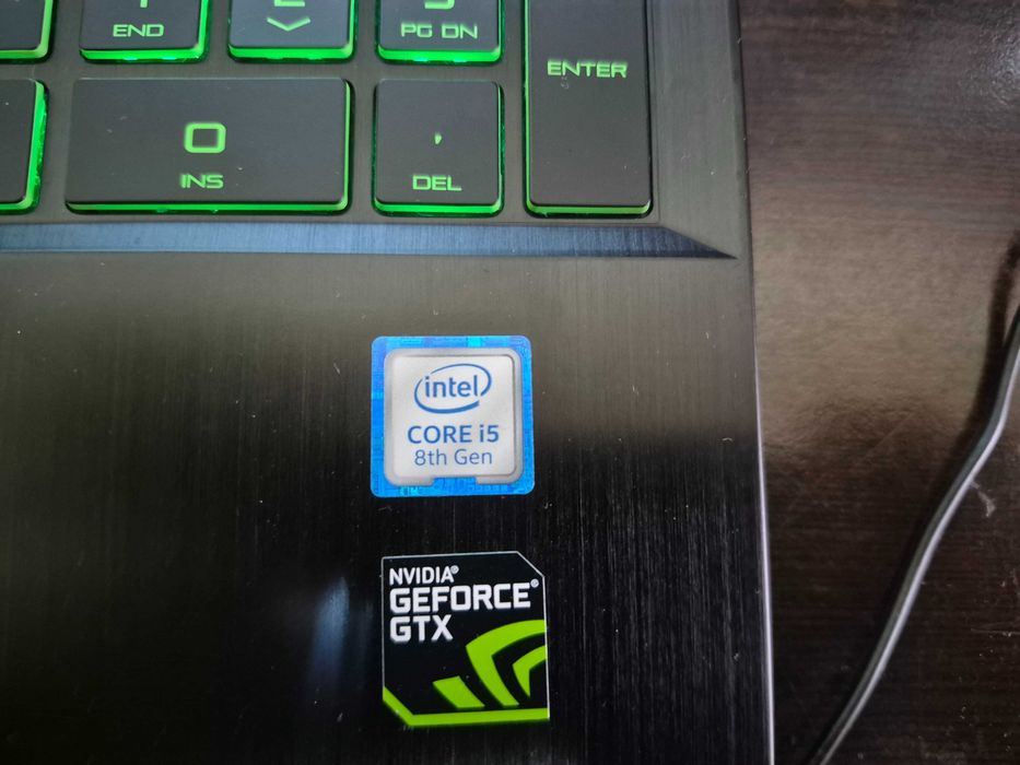 Лаптоп HP Pavilion Gaming i5-8300H RAM 16GB DDR4 128 SSD 1ТБ GTX 1050