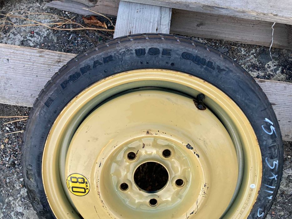 15 резервна джанта патерица 5х114,3 Mazda3 Мазда3 115/70/15