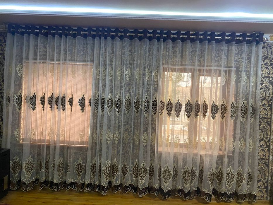 Занавески труба карниз
