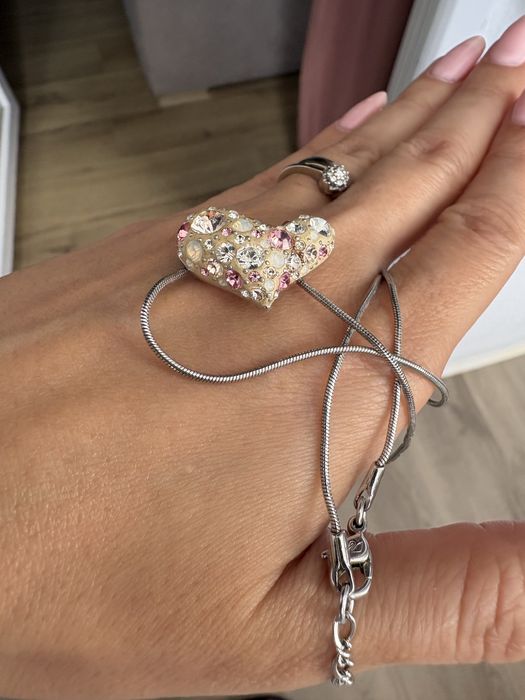Colier inima Swarovski