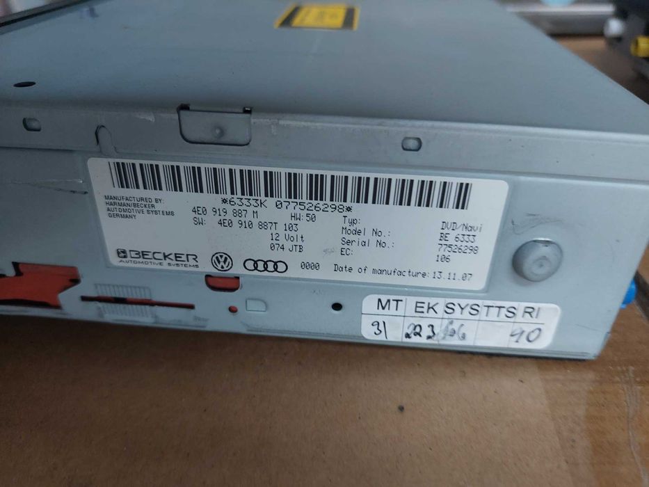 Modul radio unitate navigatie Audi A4 B8/A5