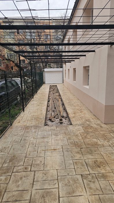 Щампован и Шлайфан Бетон.Огради от Бетон.Покриви.Навеси.Т