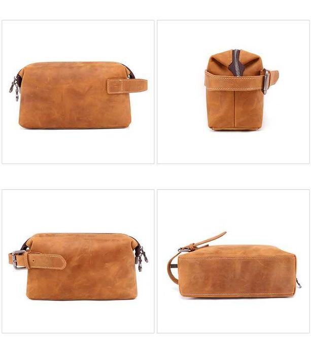 Organizator tip Borseta, Piele Naturala, acte, cosmetice, uz personal