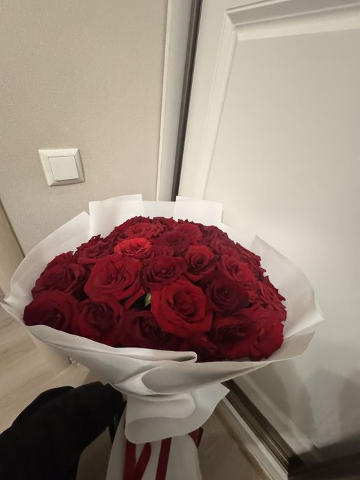 Букет 70-85см розы боьше 39 шт