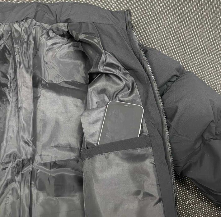 Пуховик arcteryx черный зимний