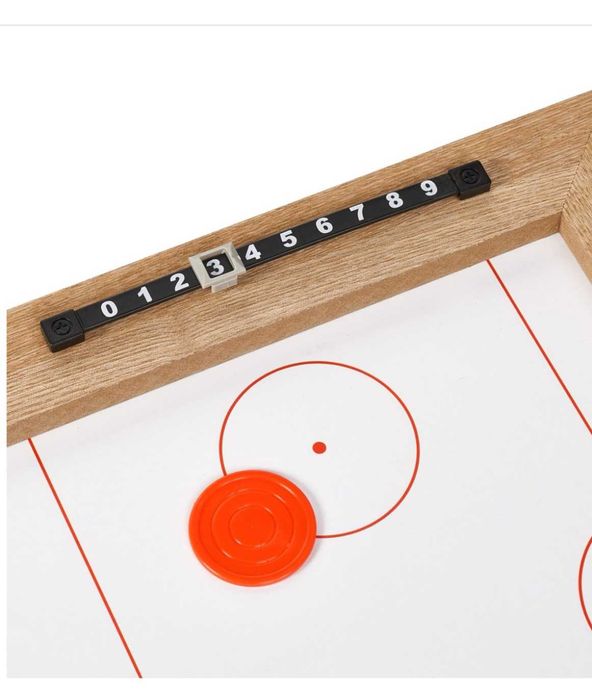 Въздушен хокей Relaxdays - вкл. тласкач и шайба - за деца и възрастни