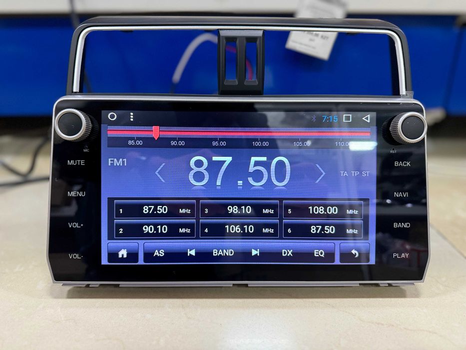Проигрыватель, автомагнитола Android на Toyota Prado 150