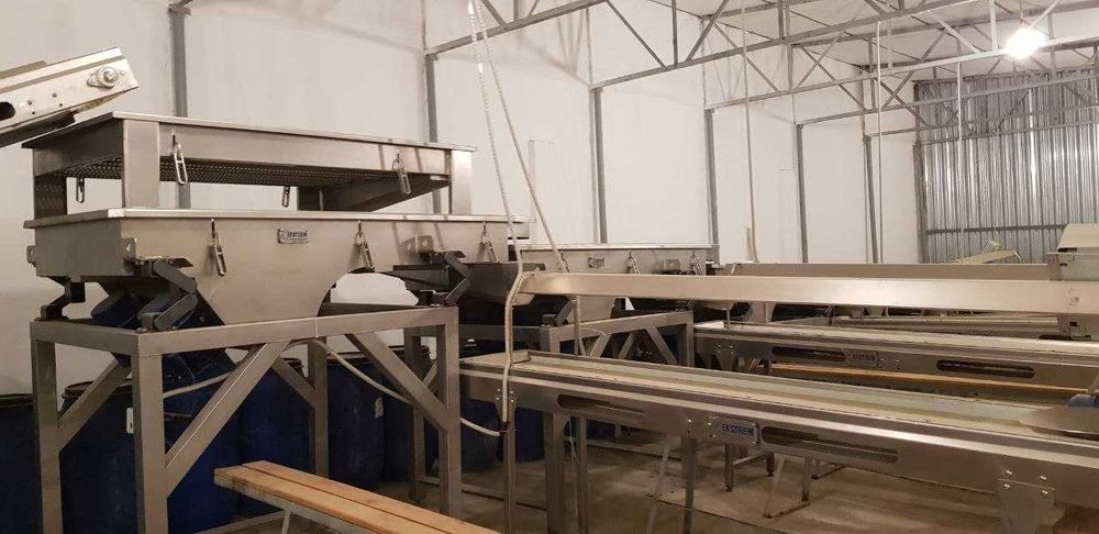 Продается турецкое оборудование по перероботке и колибровке каперсов!