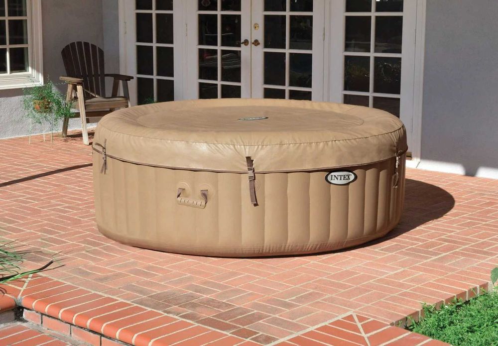 piscina confabila jacuzzi INTEX PureSpa Bubble Massage