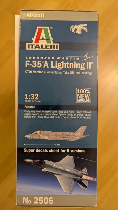 Lockheed Martin F35A Lightning 2 scara 1:32