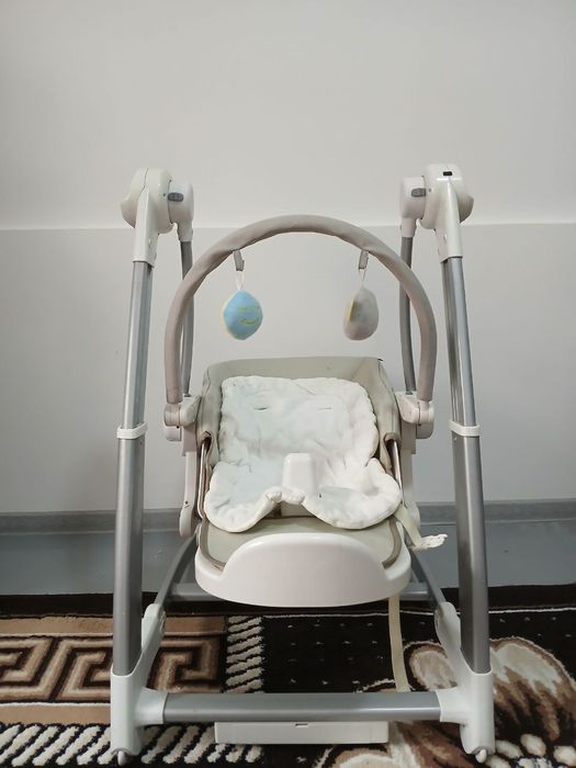 Стульчик для кормления и люлька 2 в одном