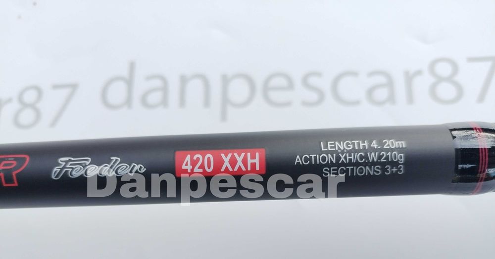 SET FEEDER Lanseta HARRIER 4,20m 210gr + Mulineta SPARKLER 4000 + fir