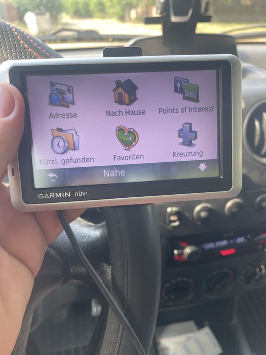 Навигация garmini nuvi на немски език