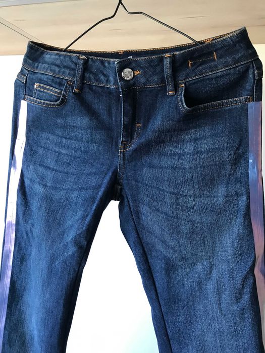 Blug cu bandă Blugi albaștri de damă mărime 38