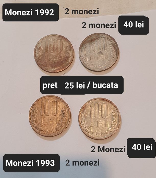 Monezi vechi romanesti