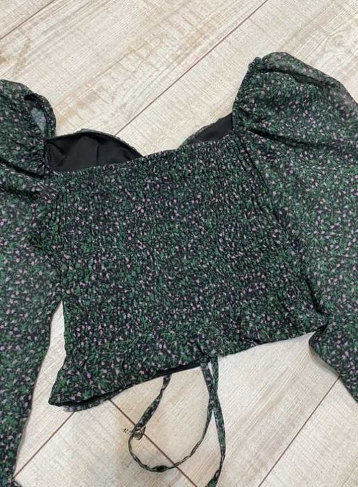 Топ шифоновый укороченный 42-44