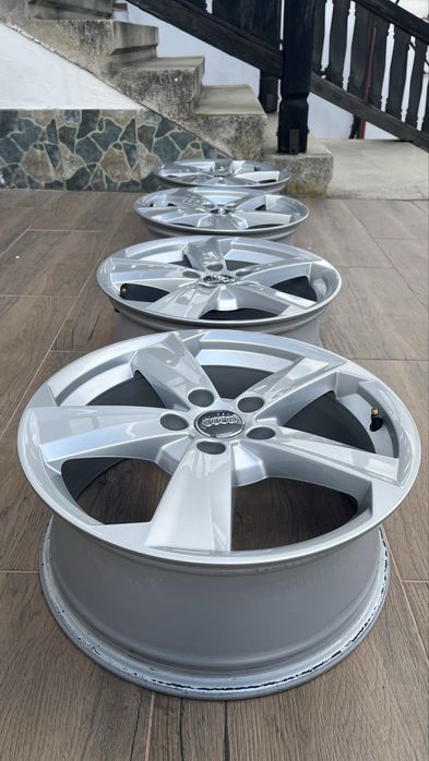 Jante 17 originale Audi R17 5x112 butuc 57,1 Jenți Genți Roți Aliaj Aluminium Set 4 jante Inchi Inci