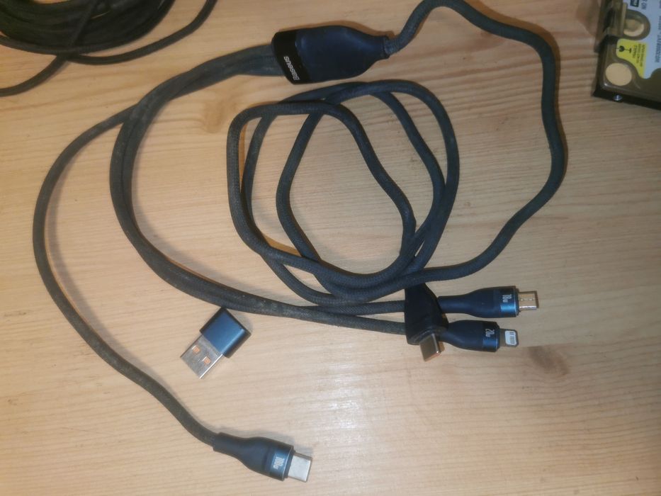 Baseus Cablu de Date 3in1