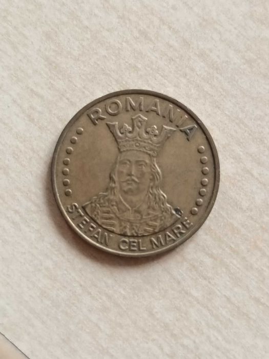 Moneda 20 lei Stefan cel Mare