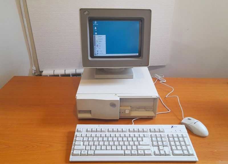 Продавам ретро компютър IBM330-75 Pentium 75MHz Socket 5