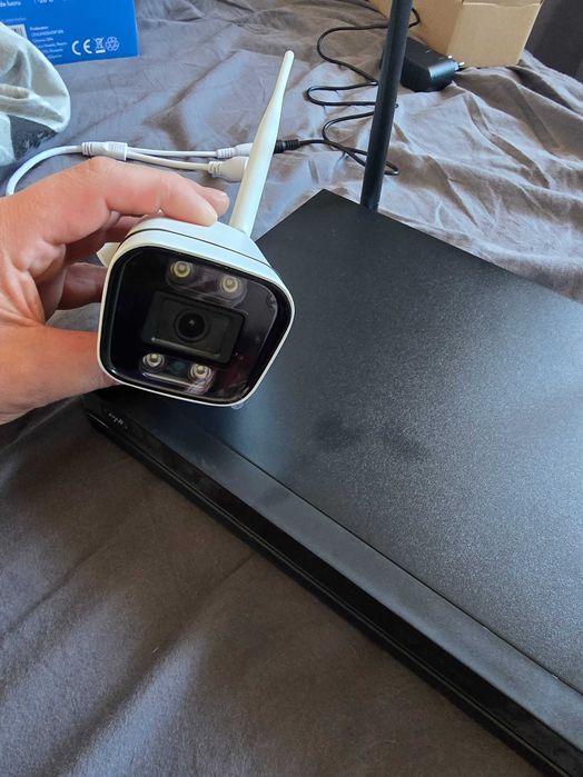 Система за видеонаблюдение PNI WiFi660 с 4 безжични камери 3MP, IP66