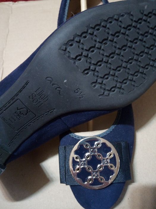 Pantofi ARA piele întoarsă bleumarin