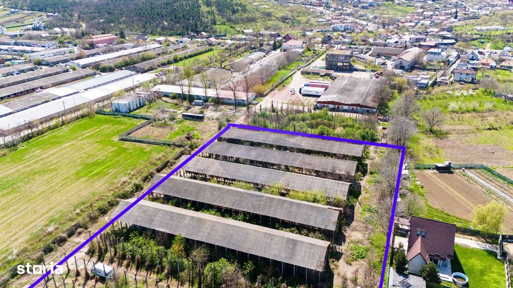 Teren industrial de vânzare 13.000mp Tomești - Iași - Str. Stupinelor