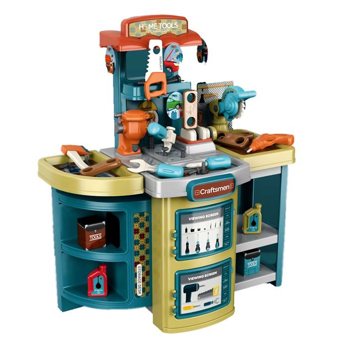 НАМАЛЕНА ЦЕНА Портативен комплект 2в1 - домашна работилница за деца