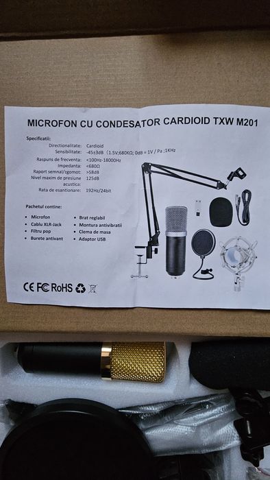 Microfon profesional TXW M201