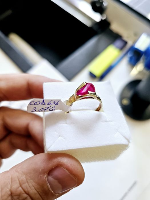 Vand inel dama din aur 14 k 3.07 g cod 656