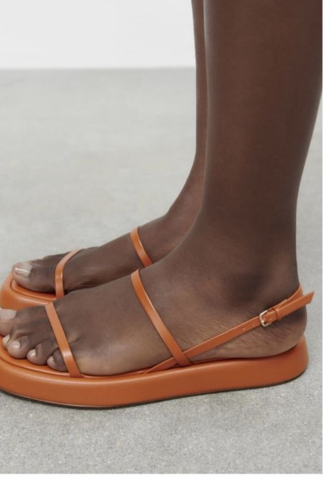 Sandale din piele naturala Zara leather edition