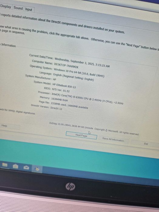 Hp Elite 850 G3 | i5 | 16GB | 512GB |