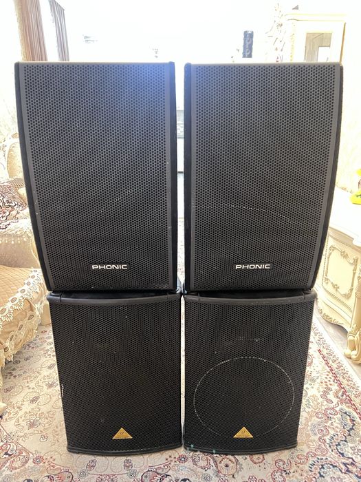 Колонки 4 комплекта и динакорд