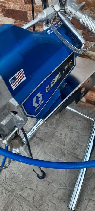 Graco 290 PC  Classic  Бояжийсса Машина  за Всички Бои Шпакловка Нов Модел Супер Клас