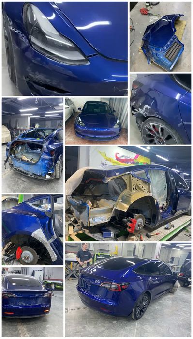 Кузовной ремонт Малярка Полировка кузов