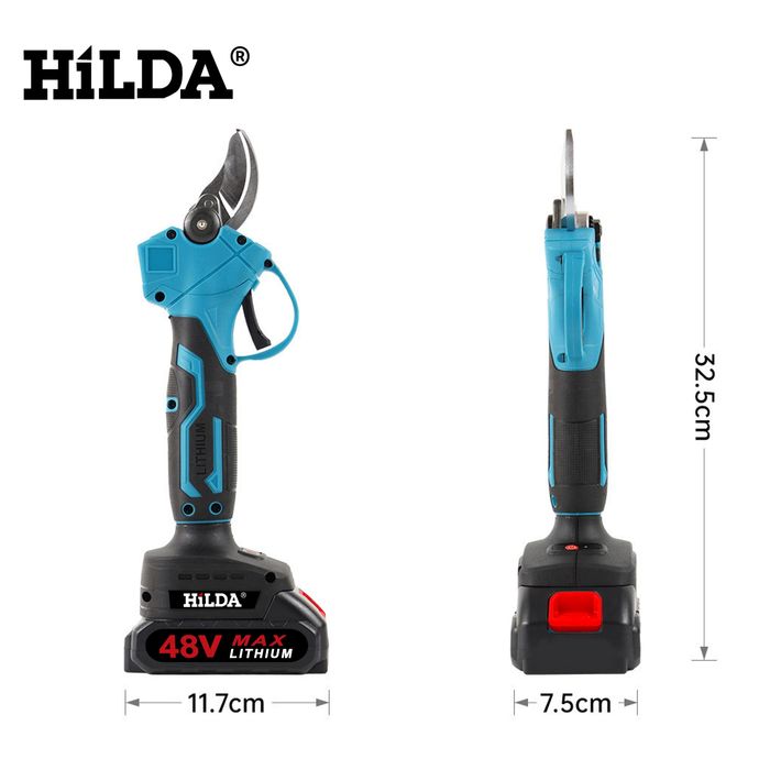 Телескопичен прът за акумулаторна лозарска ножица, верижен трион