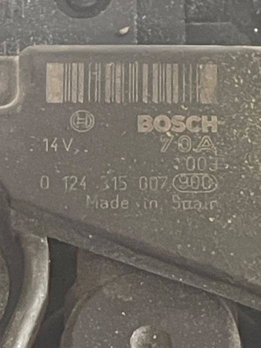 Alternator Volkswagen Polo 9N_ 2001 - 2012 1.4B 0124315007