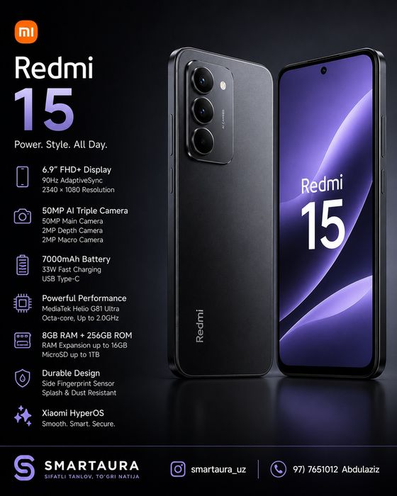 Redmi Not 15 Pro