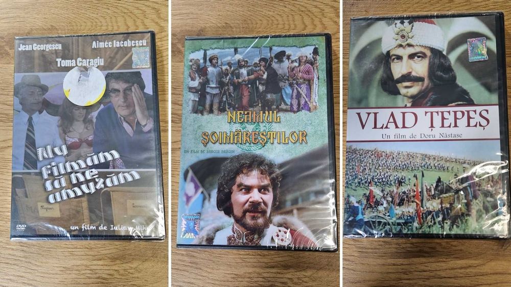 Filme romanesti de colectie (originale, sigilate) DVD