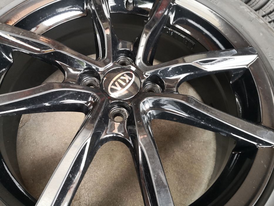 4х100 киа Хюндай 4x100 kia hyundai 17 цола джанти като нови с датчици tpms