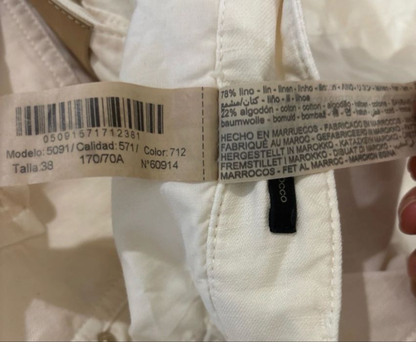Massimo Dutti дамски ленен панталон