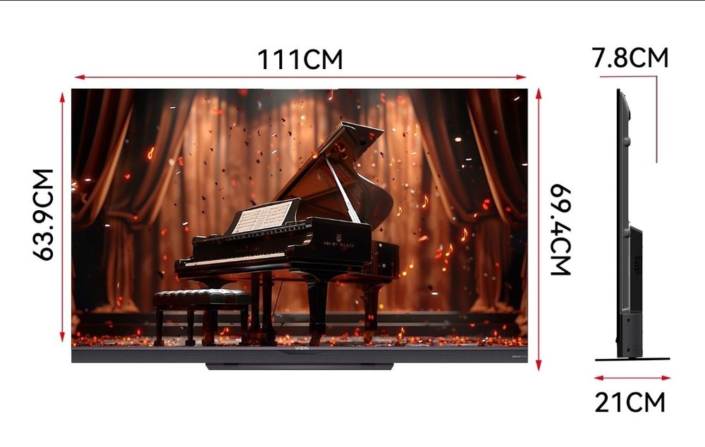 Телевизор YASIN 50Q7A Ultra.