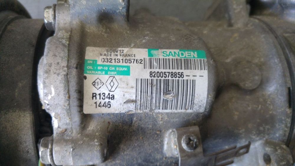 Compresor clima ac 1.2 b d7fa800 d7f renault clio 1 2 twingo 1 2 modus 8200578856