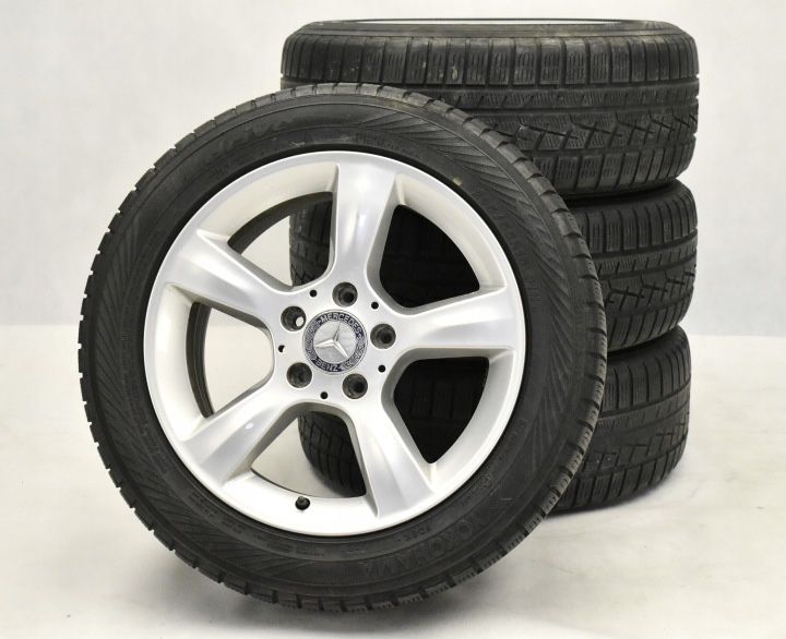 Оригинални джанти Mercedes-Benz 16” с зимни гуми Michelin Alpin 5