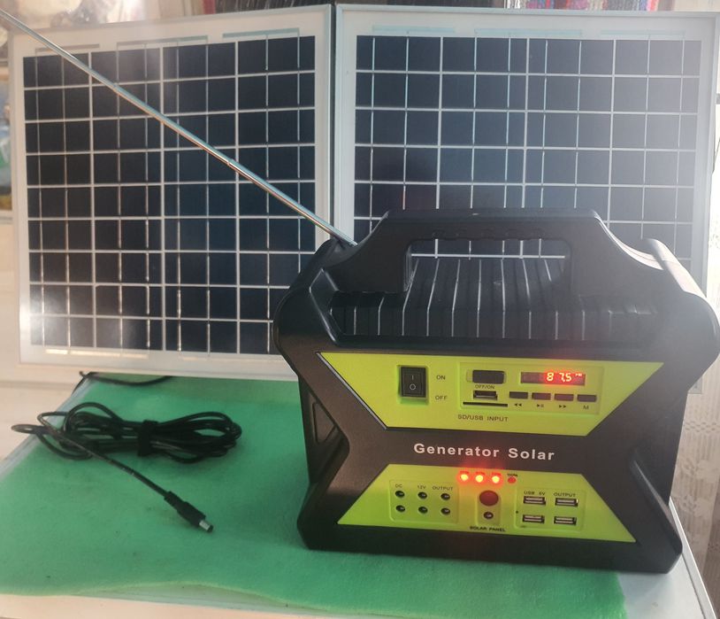 Generator Solar de Curent cu Panou Solar/Excursii